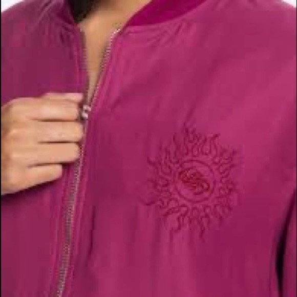 New Quicksilver Womens  Bomber Jacket. Size S - Picture 5 of 13
